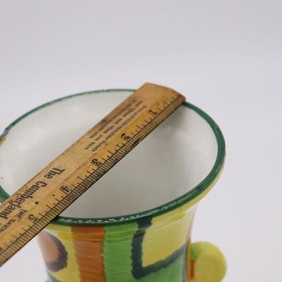 Rare Modernist Eva Zeisel Schramberg Multicolor Vase