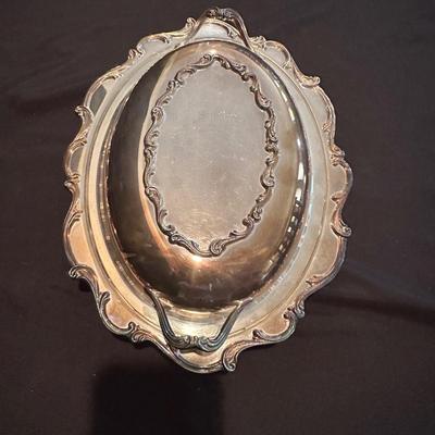 Wilcox International Silver Co. Serving Trays (LR-KL)