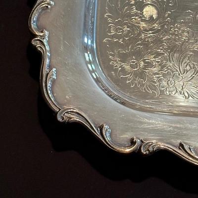 Wilcox International Silver Co. Serving Trays (LR-KL)