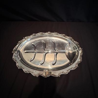 Wilcox International Silver Co. Serving Trays (LR-KL)