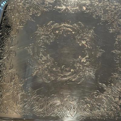 Wilcox International Silver Co. Serving Trays (LR-KL)