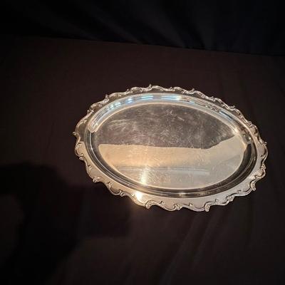 Wilcox International Silver Co. Serving Trays (LR-KL)