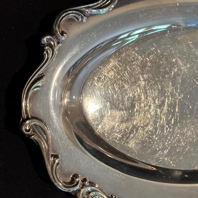 Wilcox International Silver Co. Serving Trays (LR-KL)