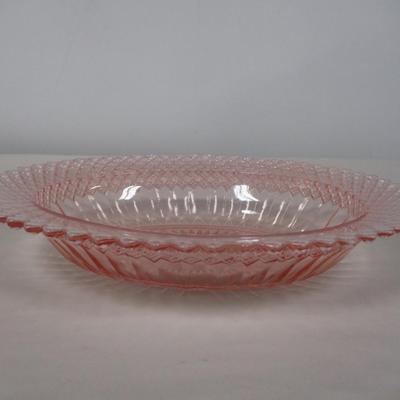 Anchor Hocking Pink Oval Dish