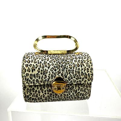 Lot 462   Cheetah Lot - Stuart Weitzman Chenotracks Size 8 NWB & Adriana Larat Cheetah Gold Toned Handbag