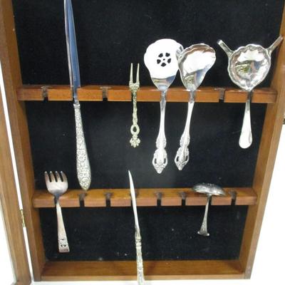 Spoons With Display Cabinet