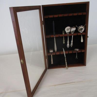 Spoons With Display Cabinet