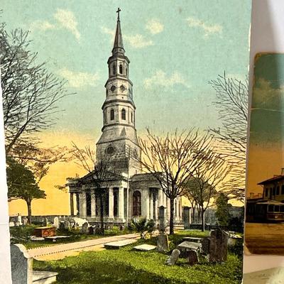 Charleston SC post Cards