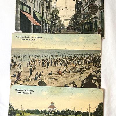 Charleston SC post Cards