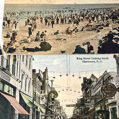 Charleston SC post Cards