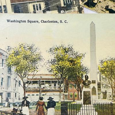 Charleston SC post Cards