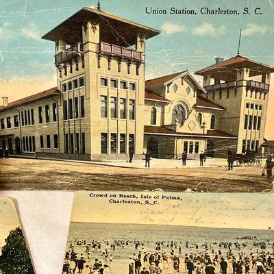 Charleston SC post Cards
