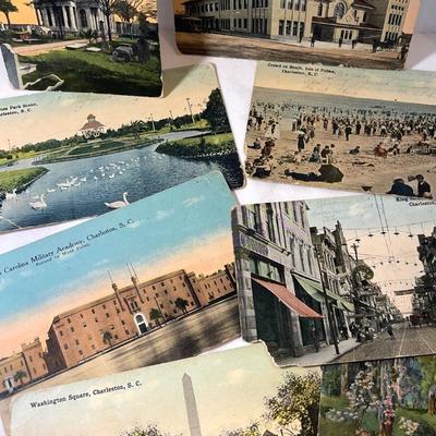 Charleston SC post Cards