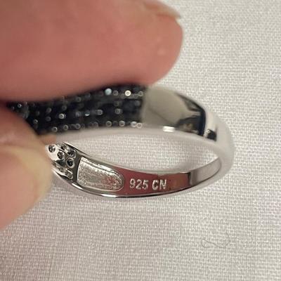 Collection of Black Spinel w/ 925 (B4-SS)