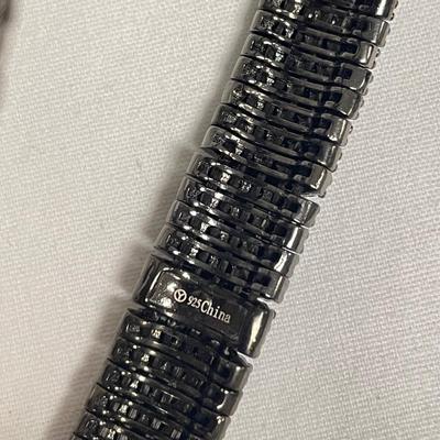Collection of Black Spinel w/ 925 (B4-SS)