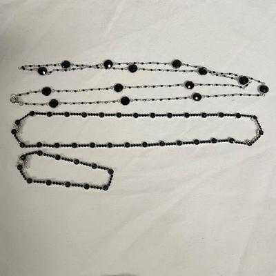 Collection of Black Spinel w/ 925 (B4-SS)