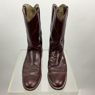 Lot 465 Tony Lama Lot, Tony Lama (Size 7) Leather Western/Cowboy Boots & Tony Lama Leather Belt ( Size 34 )