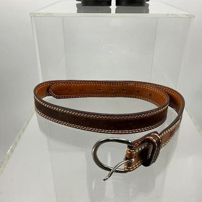 Lot 465 Tony Lama Lot, Tony Lama (Size 7) Leather Western/Cowboy Boots & Tony Lama Leather Belt ( Size 34 )