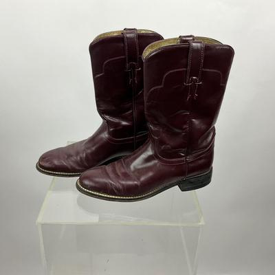Lot 465 Tony Lama Lot, Tony Lama (Size 7) Leather Western/Cowboy Boots & Tony Lama Leather Belt ( Size 34 )