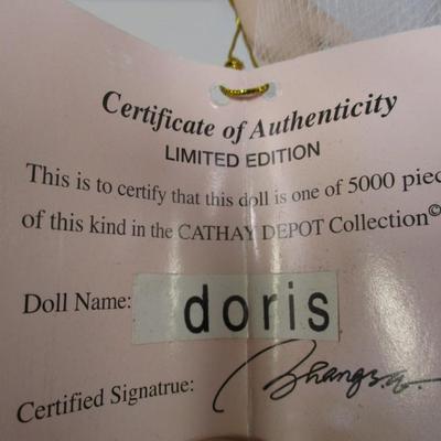 Cathay Depot Collection Limited Edition Porcelain Doll Doris
