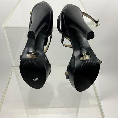 Lot 470 Lauren by Ralph Lauren â€œ FARAN â€œ Black Tumble Grain ( Size 7 )