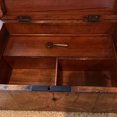 Wooden Storage Boxes with Hinged Lids (PB-KL)