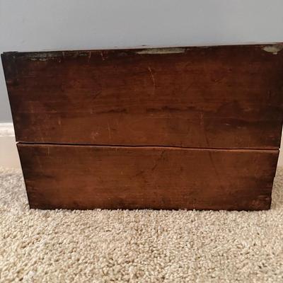 Wooden Storage Boxes with Hinged Lids (PB-KL)