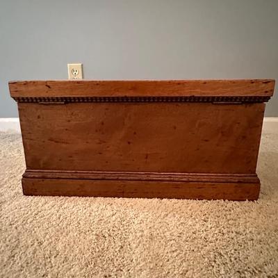 Wooden Storage Boxes with Hinged Lids (PB-KL)