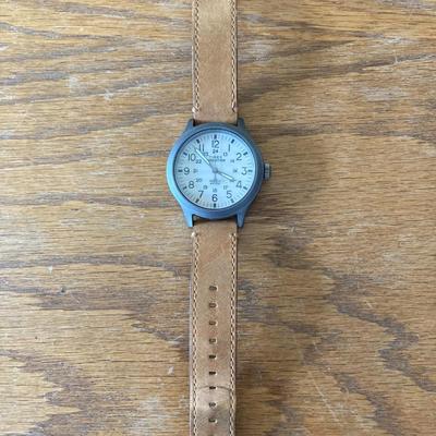 Timex watch green band