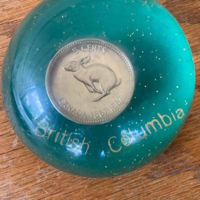 British Columbia paper weight