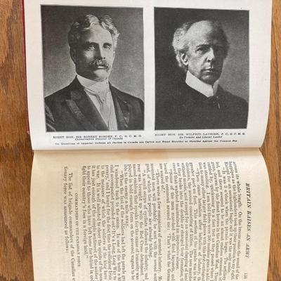 Antique book "The Worlds Greatest War" in fair condition