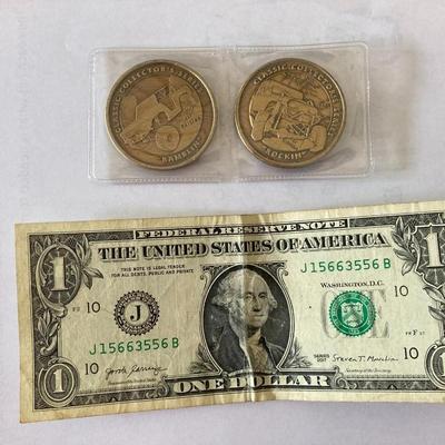 4 Wheeler Collectable Coins