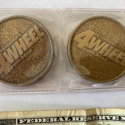 4 Wheeler Collectable Coins
