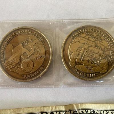 4 Wheeler Collectable Coins