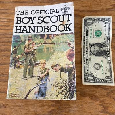 Vintage Boy Scout Handbook 1979 Fair Condition