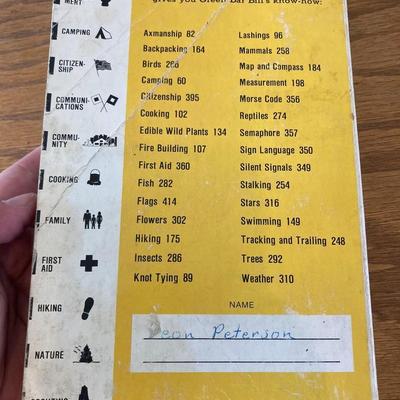Vintage Boy Scout Handbook 1979 Fair Condition