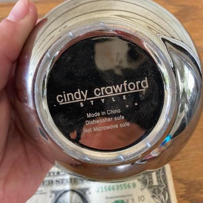 Cindy Crawford Collection Small Metal Bowl