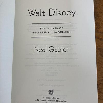 Walt Disney: The Triumph of the American Imagination Paperback, Illustrated 2007