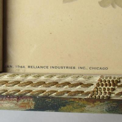 Lot 496:  Large Vintage Picture