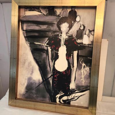 Lot #68  "Kovi's Step 2" by Listed Artist K.K. Oates - Giclee Print