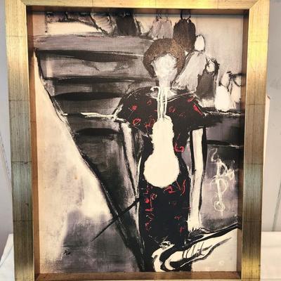 Lot #68  "Kovi's Step 2" by Listed Artist K.K. Oates - Giclee Print