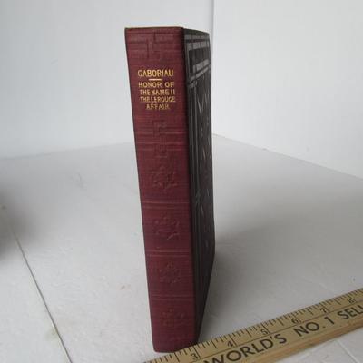 Lot 504:  Antique Book: Honor of the Name Part II, The Lerouge Affair, 1908