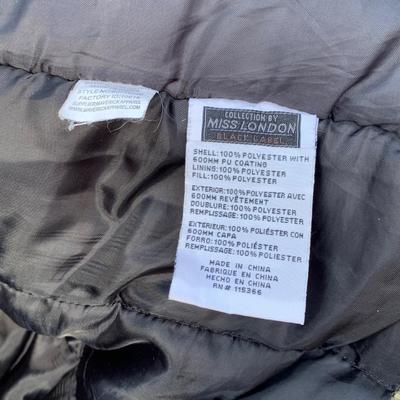 Womenâ€™s Warm Winter Coats & Rain Gear, Size S/M (O-HS)