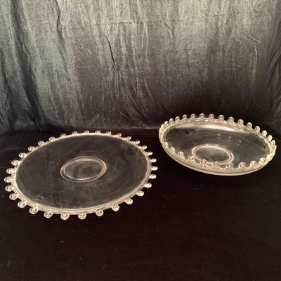 Heisey Lariat Style Dishes with Curlicue Rims (K-HS)