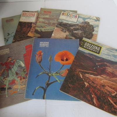 Lot 513:  Lot of Vintage Arizona Highways Magazines, 1950-60s