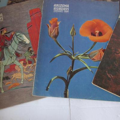 Lot 513:  Lot of Vintage Arizona Highways Magazines, 1950-60s