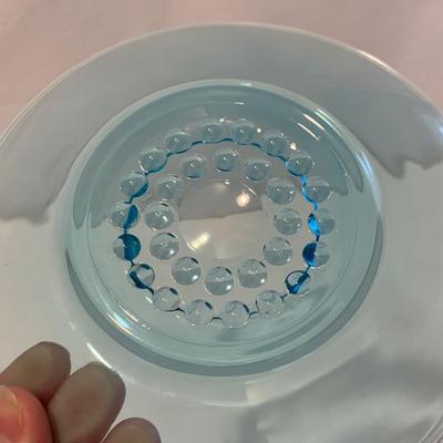 Aqua Blue Glass Dish Set (K-HS)