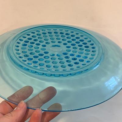 Aqua Blue Glass Dish Set (K-HS)