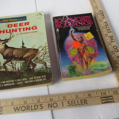 Lot 514:  Vintage Books: Deer Hunting and Isle of the Dead