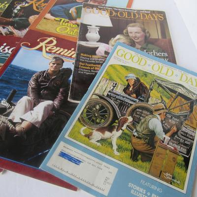 Lot 519:  Lot of Reminisce and Good Old Days Mags